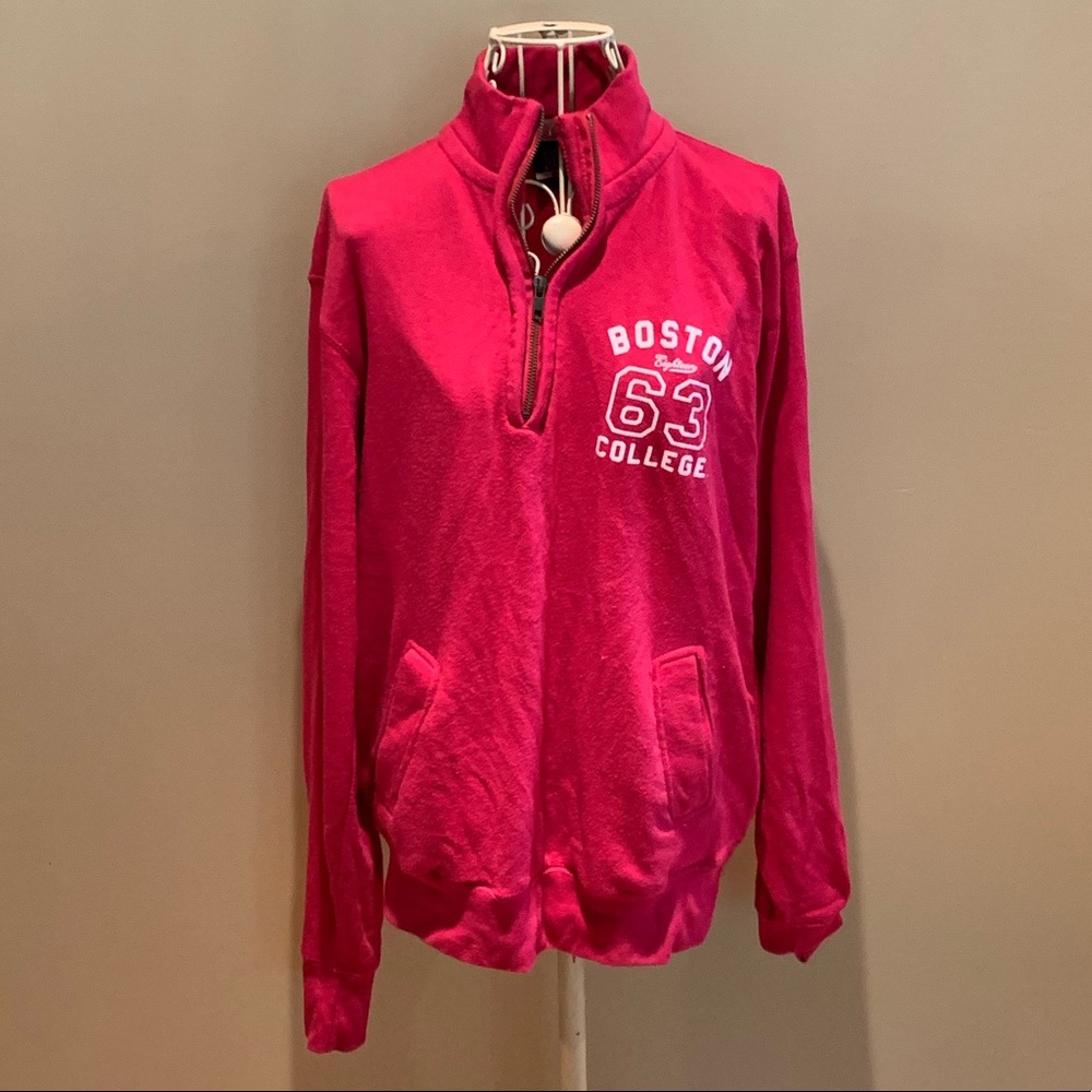 MV SPORT Boston College 1/4 Zip with Pockets (S)